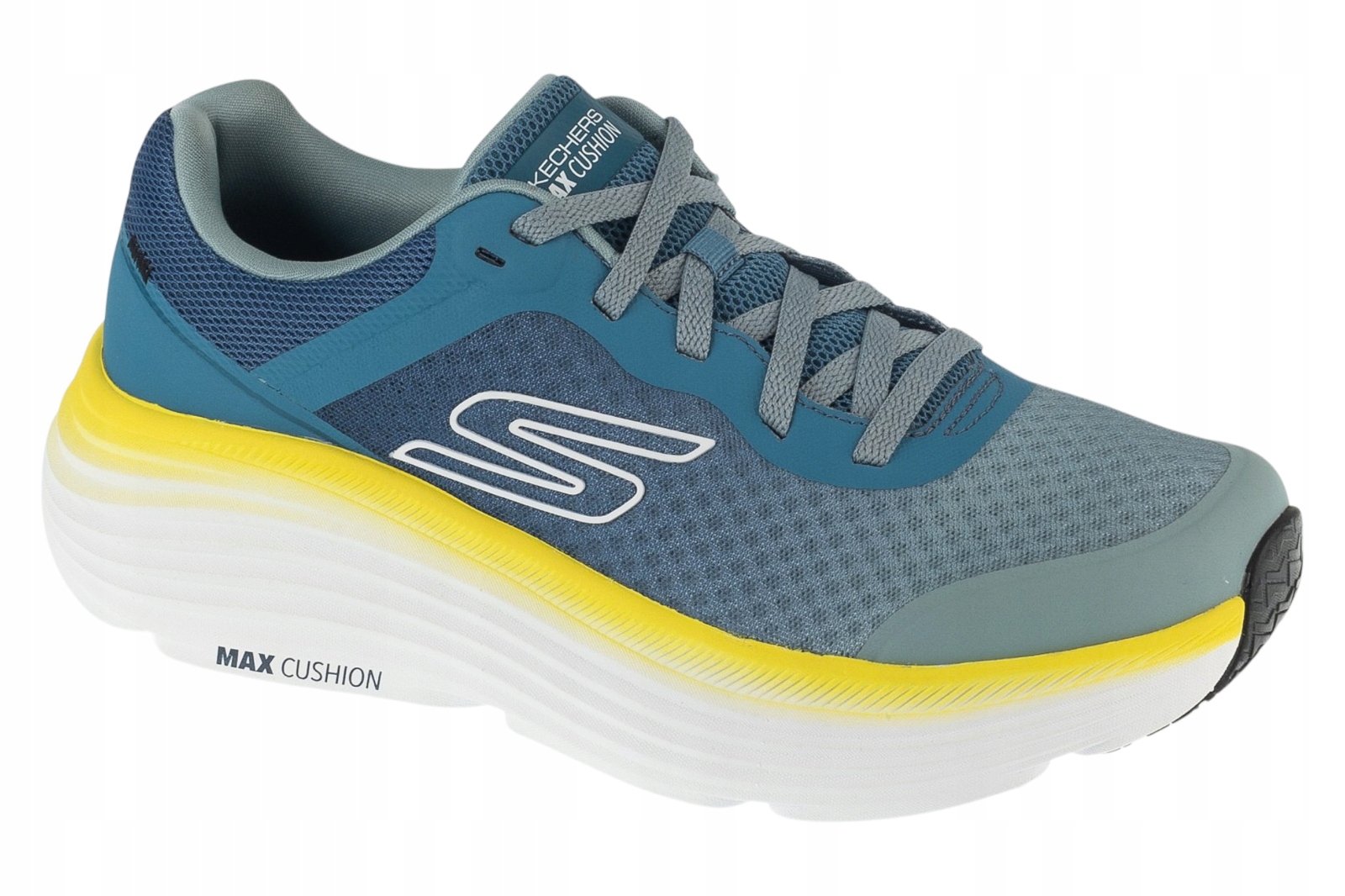 Skechers Max Cushioning Endeavor [43,5] Pánské běžecké boty šedé