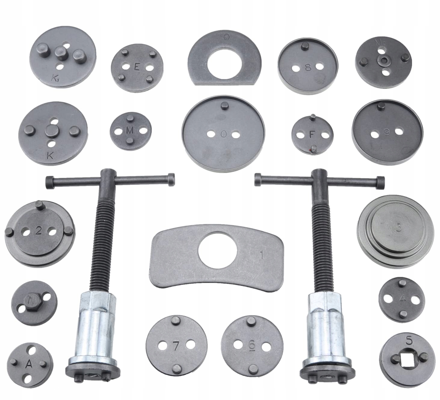 ZESTAW DO WYCISKANIA TŁOCZKÓW HAMULCOWYCH 21 EL. Marka Luxtom