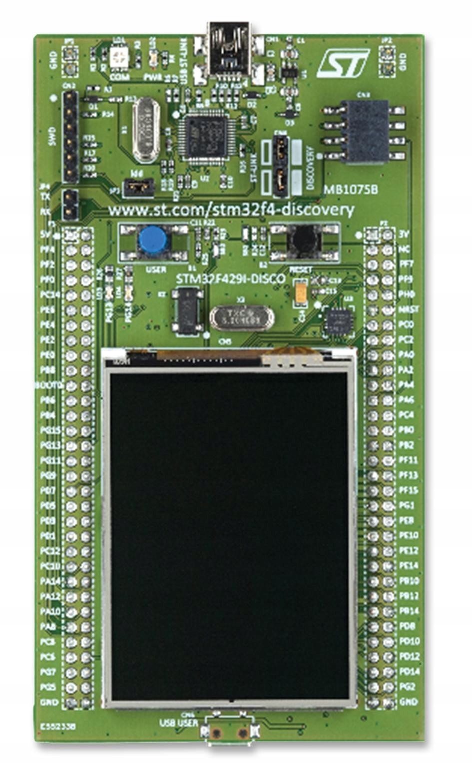 STM32F429I-DISC1 - zestaw uruchomieniowy