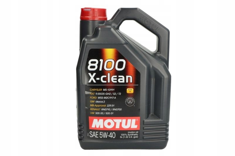 Motorový olej Motul 5W40 5L 8100 X-clean C3