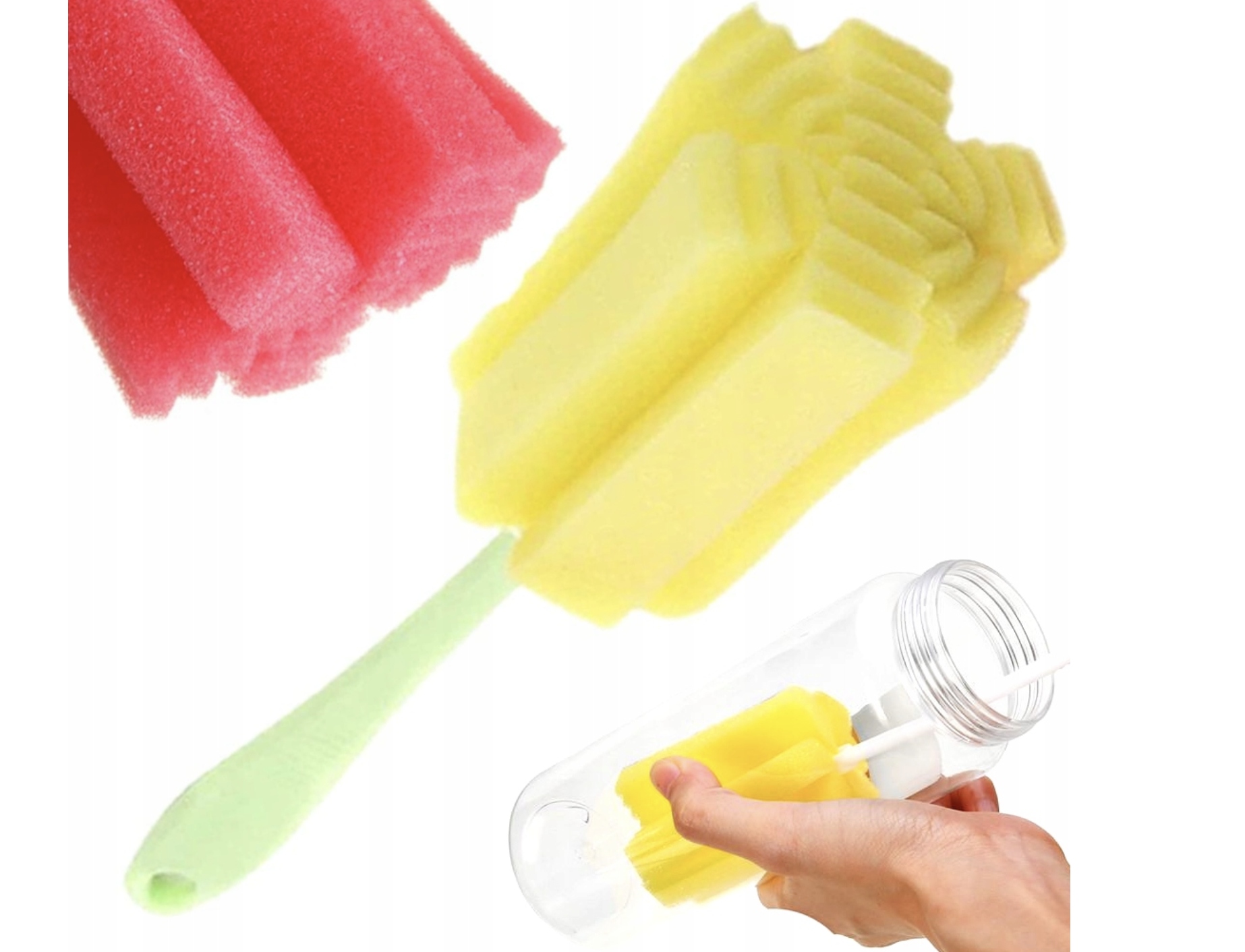 MYJKA SZCZOTKA DO MYCIA CZYSZCZENIA BUTELEK