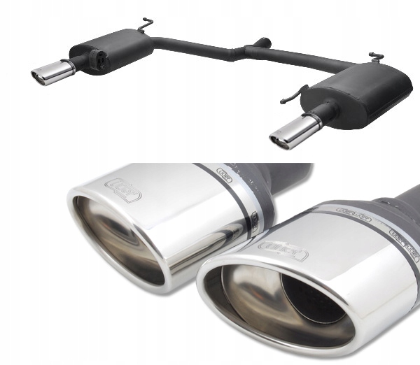 101-306/27 (1) - Спортивный глушитель AUDI A4 B8 2.0 TDI 100 / 105KW AVANT