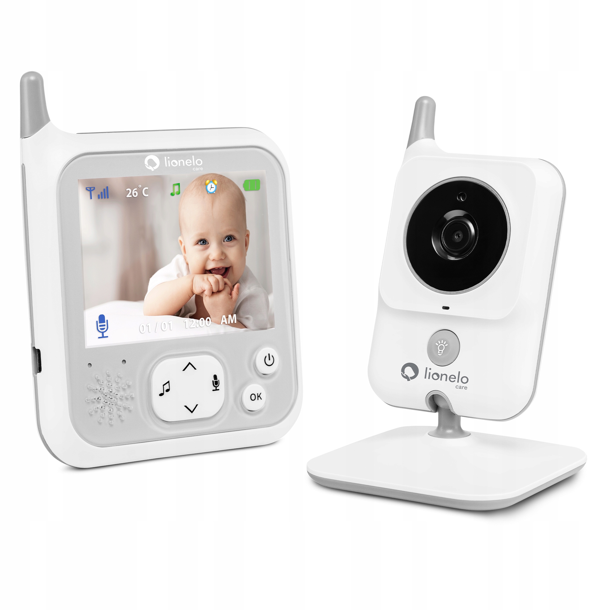 

Niania Elektroniczna Lionelo Babyline 7.1 Kamera