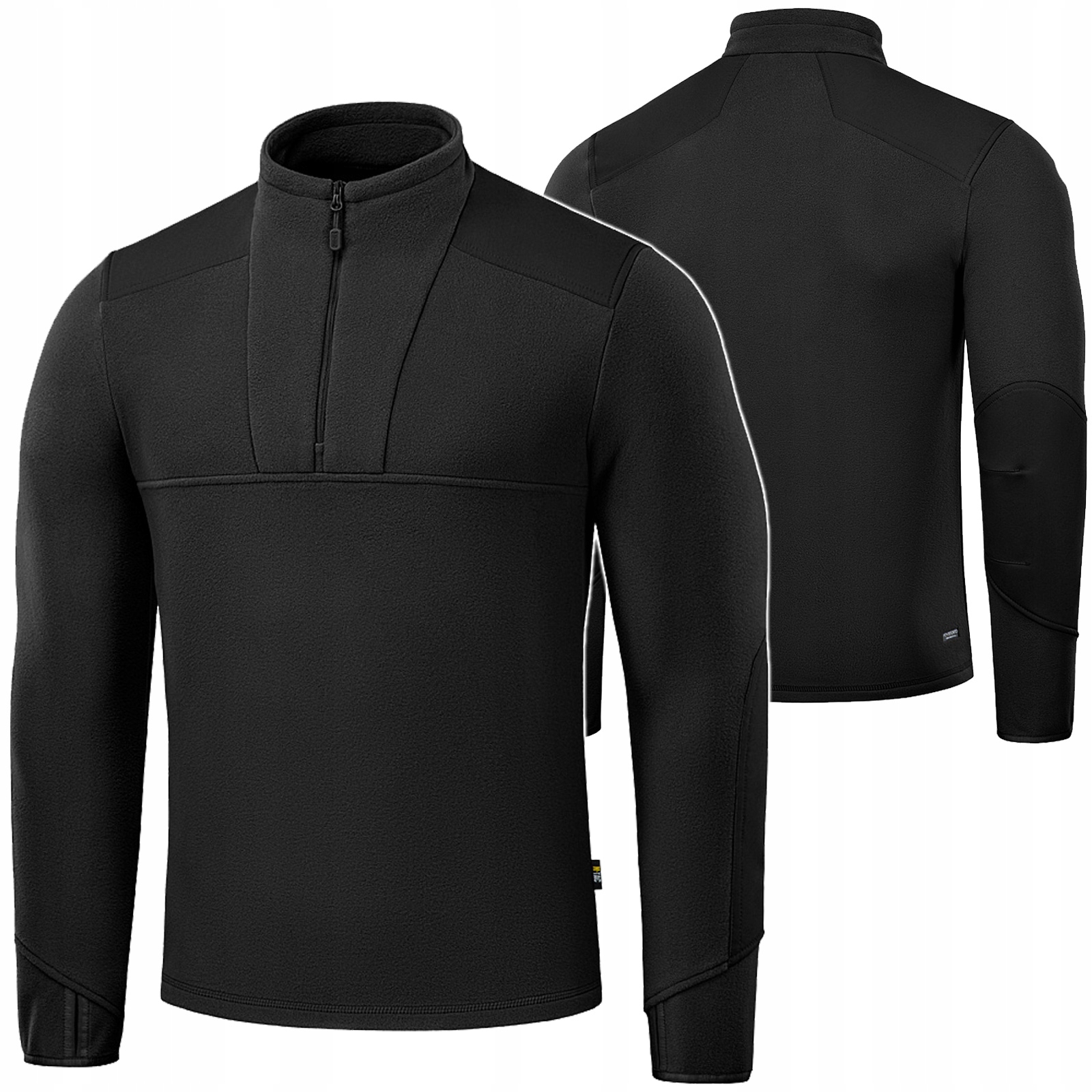 Bluza Męska Ciepła Polarowa Przejściowa M-Tac Polar Centurion Black S