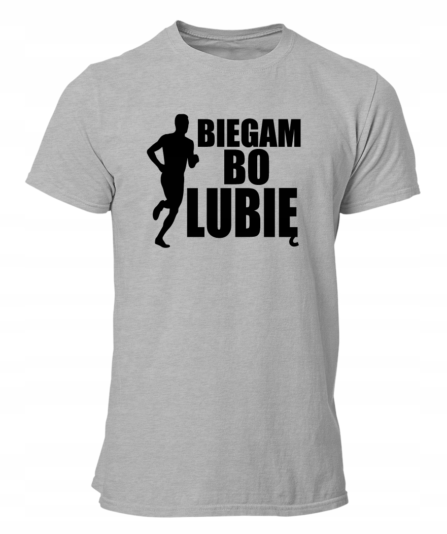 

Koszulka męska Biegam Bo Lubię bieganie - XL