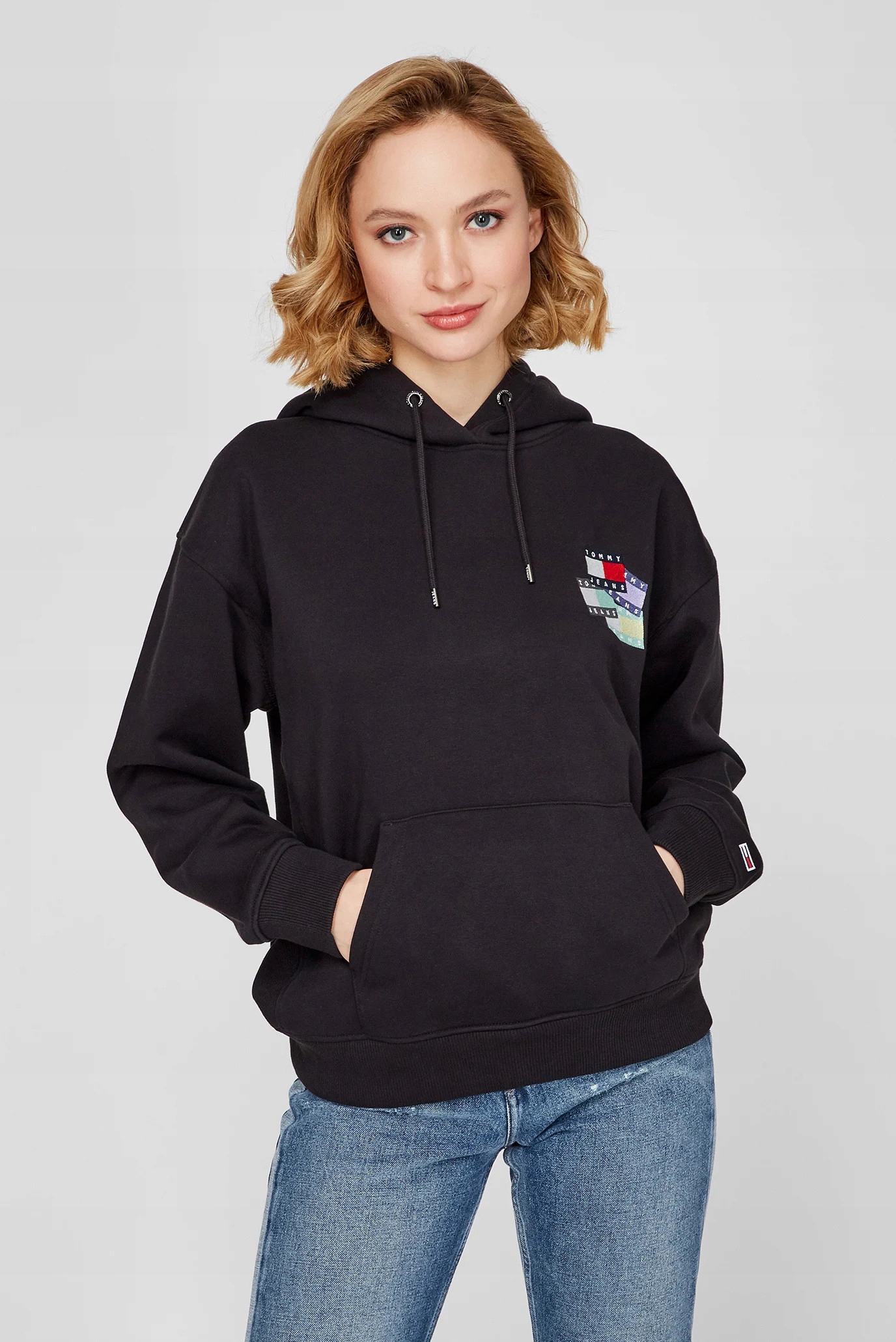 Mikina Tommy Hilfiger Essential Logo DW0DW12030 vel. S