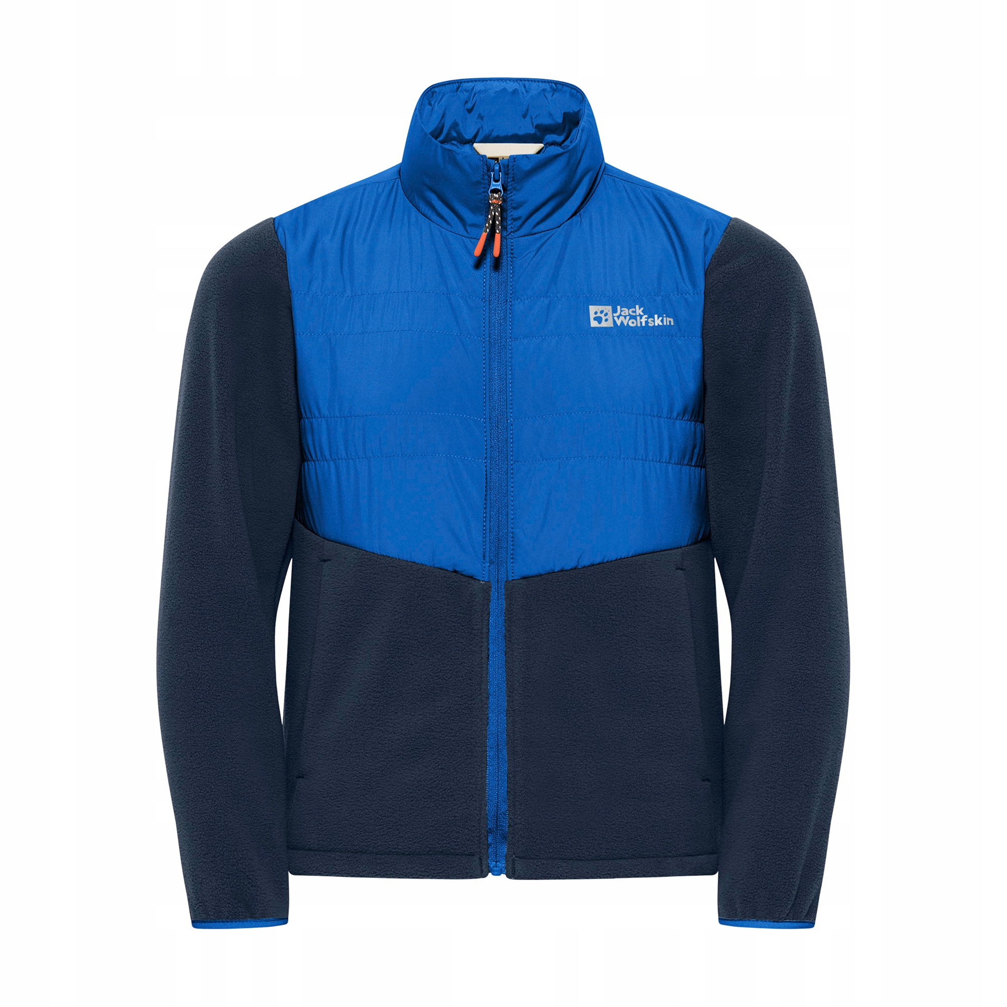 Kurtka hybrydowa dziecięca Jack Wolfskin Haldor Hybrid crisp cobalt