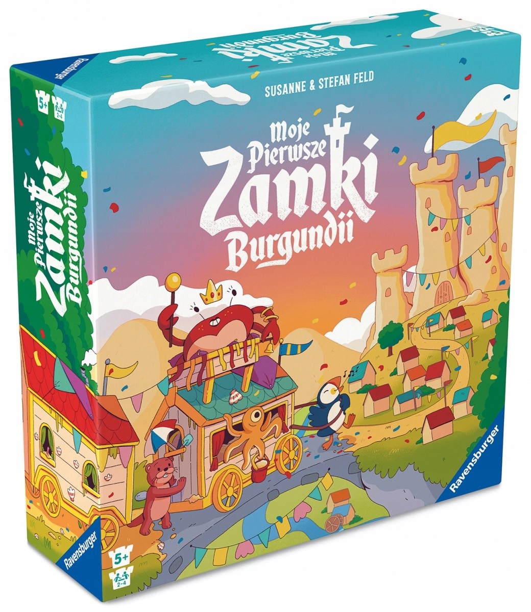 Ravensburger Polska Gra Moje Pierwsze Zamki Burgundii