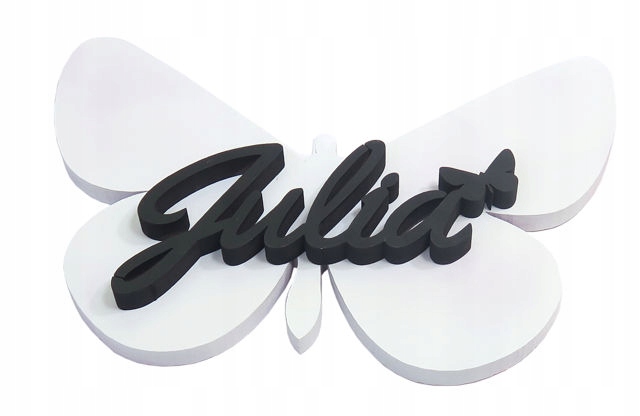 

Motylek Motyl Na Ścianę Do Pokoju 3D DE97+ Imię St