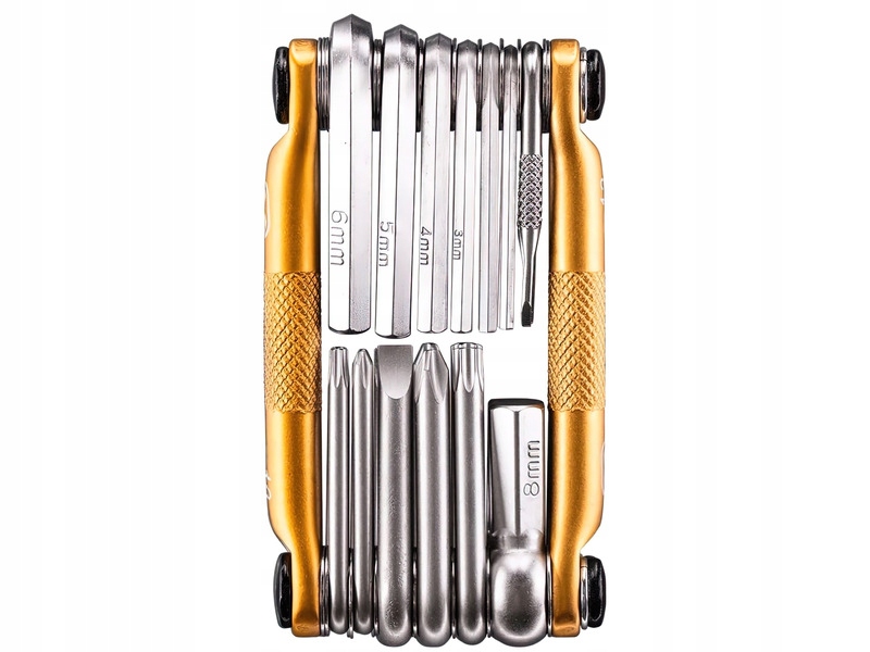 Klucz rowerowy Crankbrothers M13 Złoty 13 funkcji