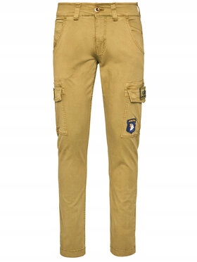 Alpha Industries Spodnie materiałowe Męskie zielony 178207