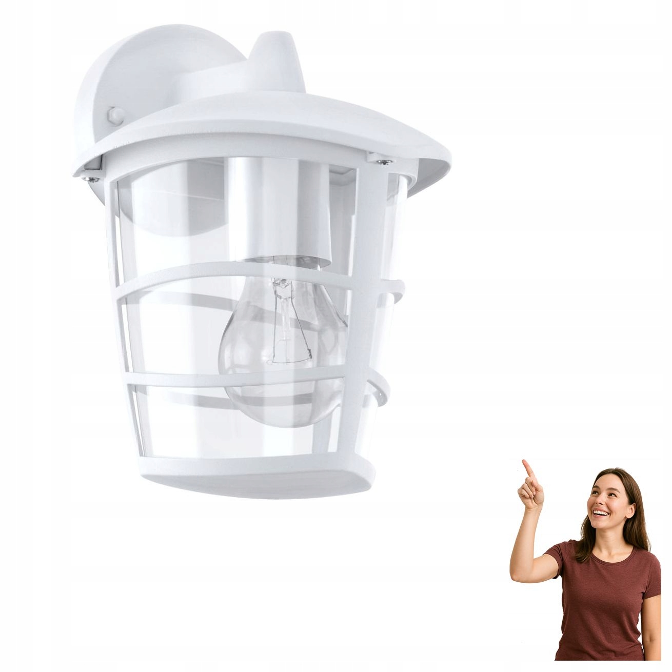 Venkovní nástěnné svítidlo Aloria 93095 Eglo