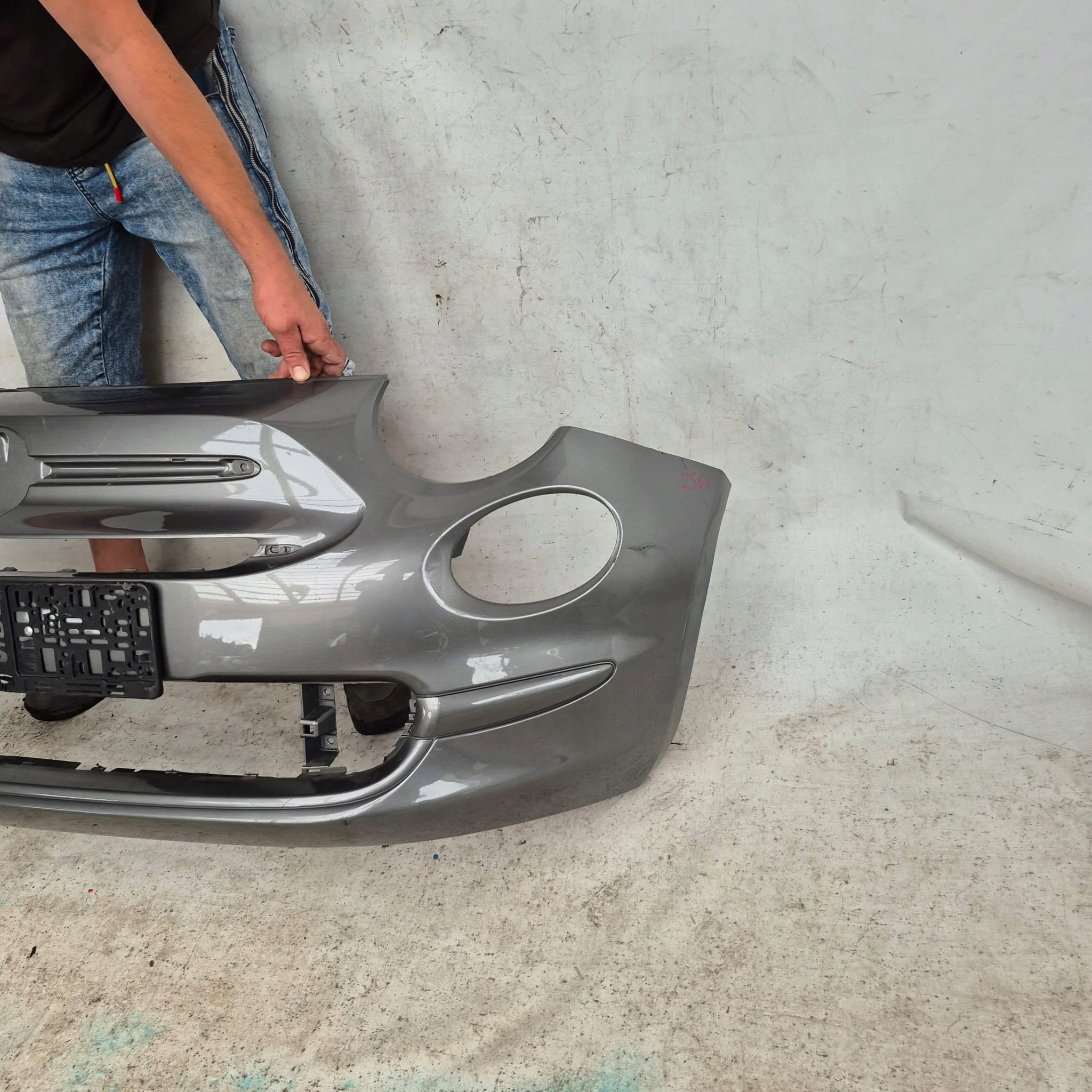 FIAT 500 LIFT 15- bumper front front 735619476