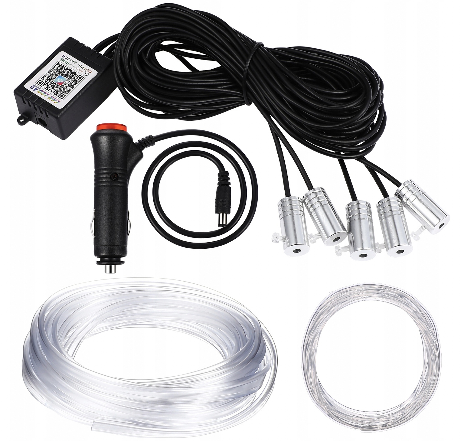 LED DO SAMOCHODU AUTA TAŚMA PASKI LED RGB 6M EAN (GTIN) 6911273860229