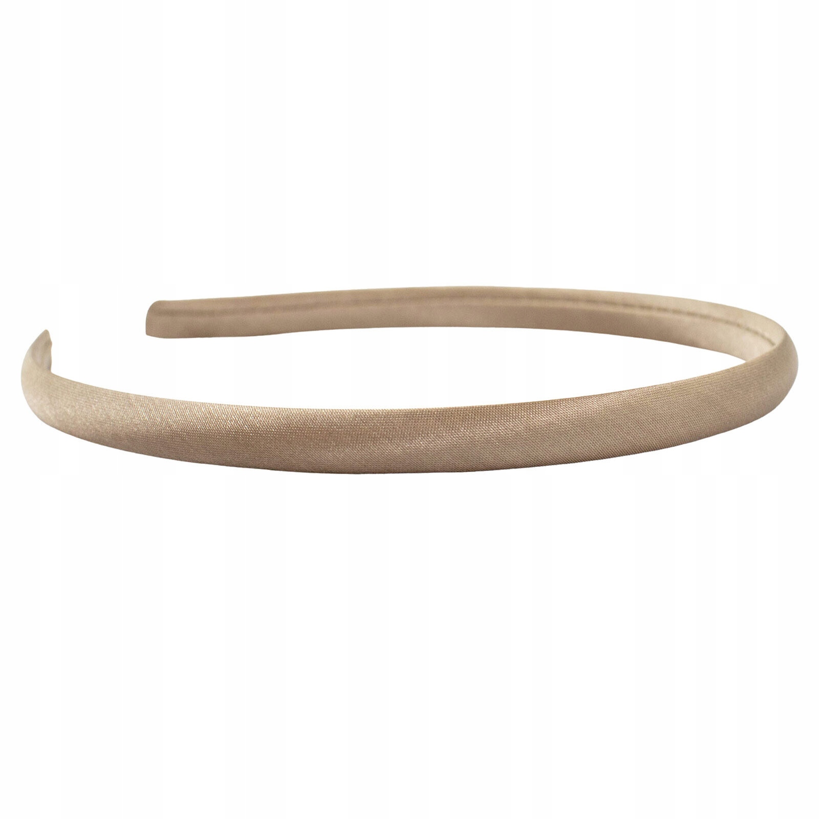 OPASKA do włosów WĄSKA klasyczna SATYNA Kolor dominujący beże i brązy