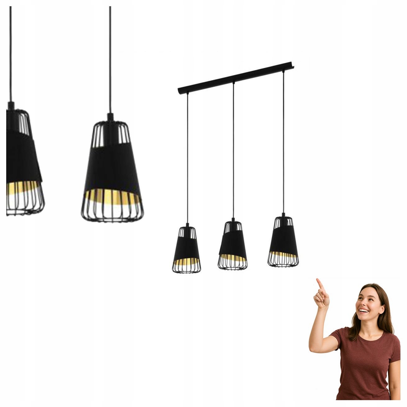 Závesná lampa Austell 49448 Eglo