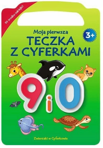 TREFL KOLOROWANKA TECZKA Z CYFERKAMI 9 I 0 6676