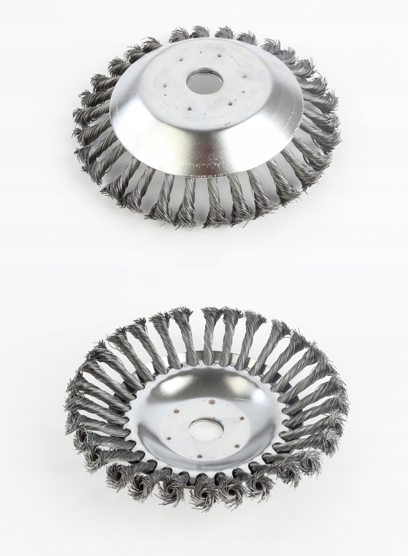 SZCZOTKA DRUCIANA TARCZA DO KOSY CHWASTY 19 CM Typ szczotka do kosy