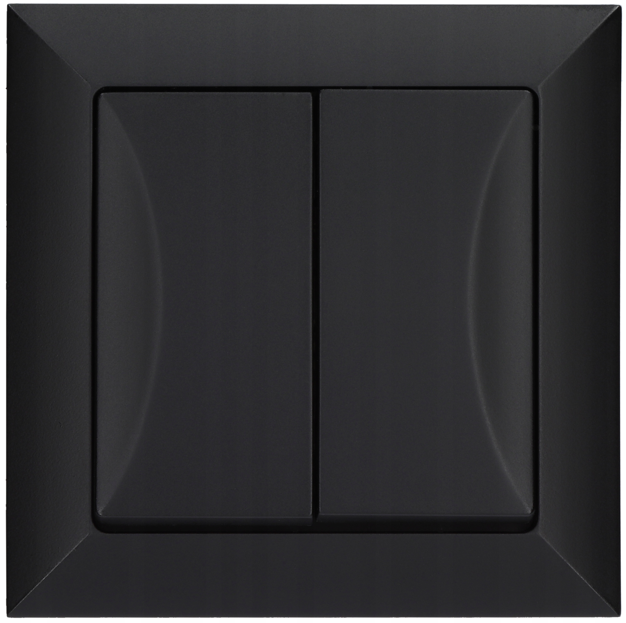 

Wyłącznik żaluzjowy rolet zwierny Opal czarny Mat