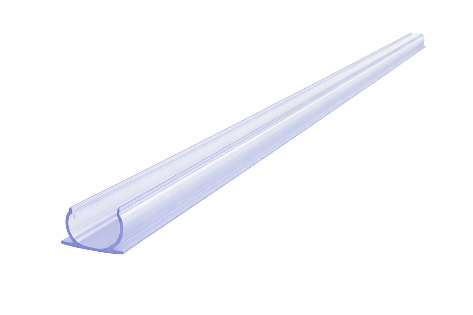 Uchwyt PVC do węża świetlnego LED 13–14 mm podczas montażu na powierzchni