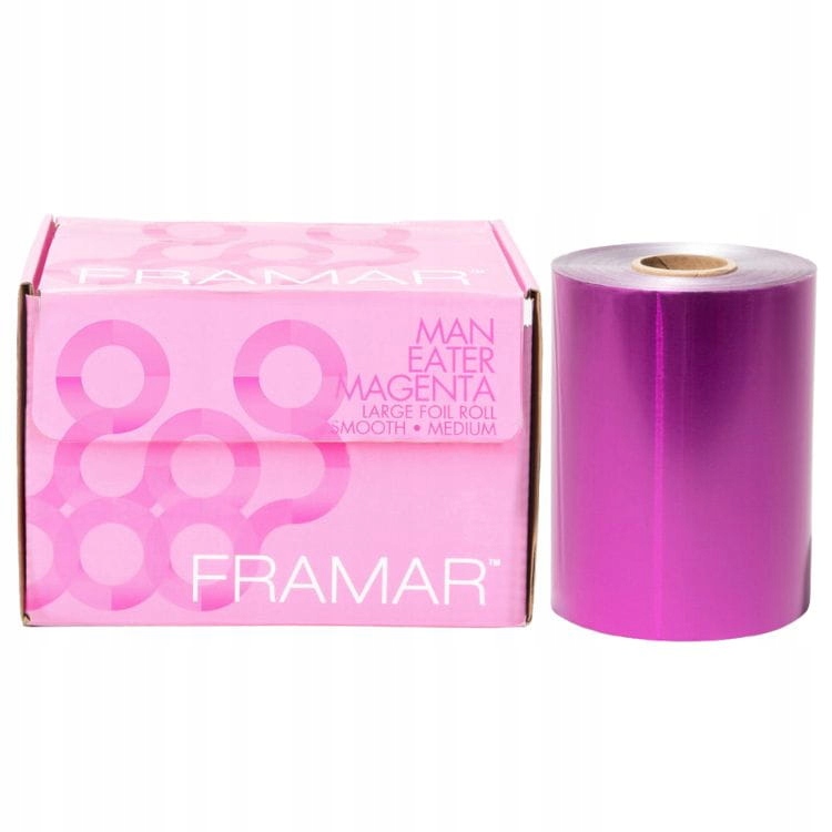 Framar Profesionální Fólie Hliníková Rolka Magenta 12,7 CM X 488 M