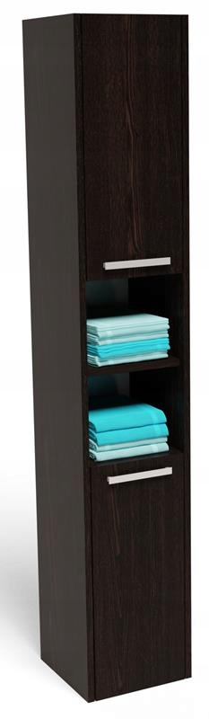 Koupelnový sloupek 30 EX3 wenge regál skříňka police