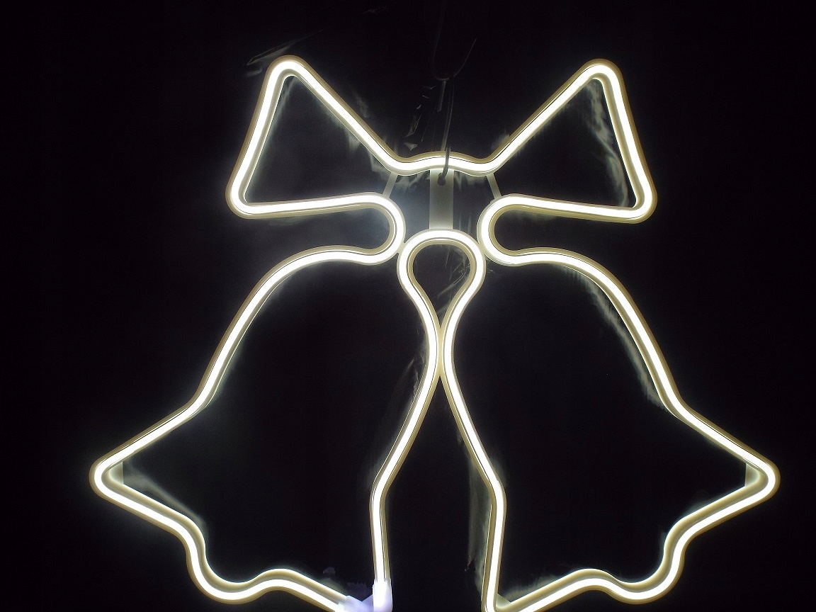 

Gwiazda Zimno B Dzwonki Neon Led Ozdoba Świąteczna