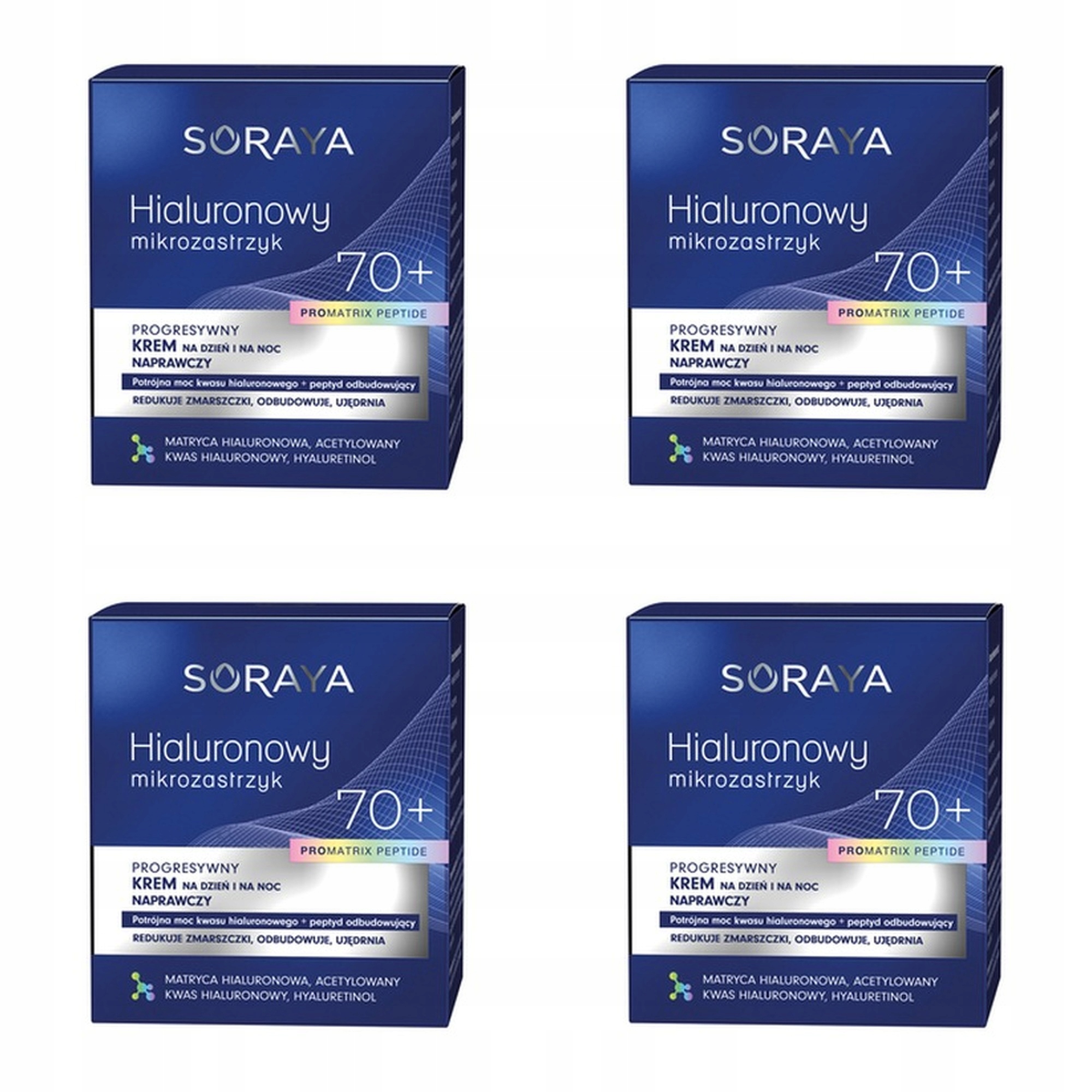 Hialuronowy Mikrozastrzyk Pro Matrix krem naprawczy 70+