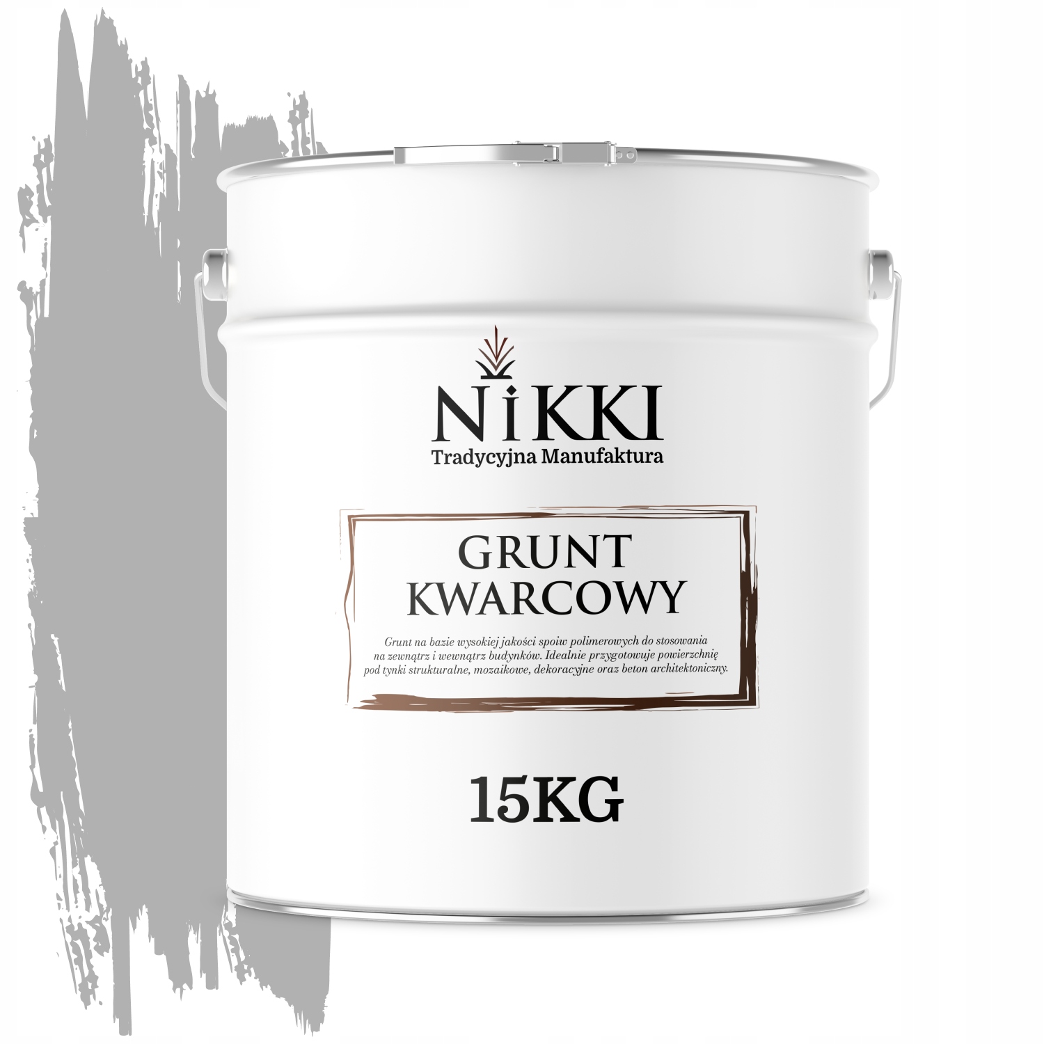 Křemenný Podklad Pod Mozaikovou Omítku, Barva Šedá, M34 15 Kg, Podkladový Nátěr