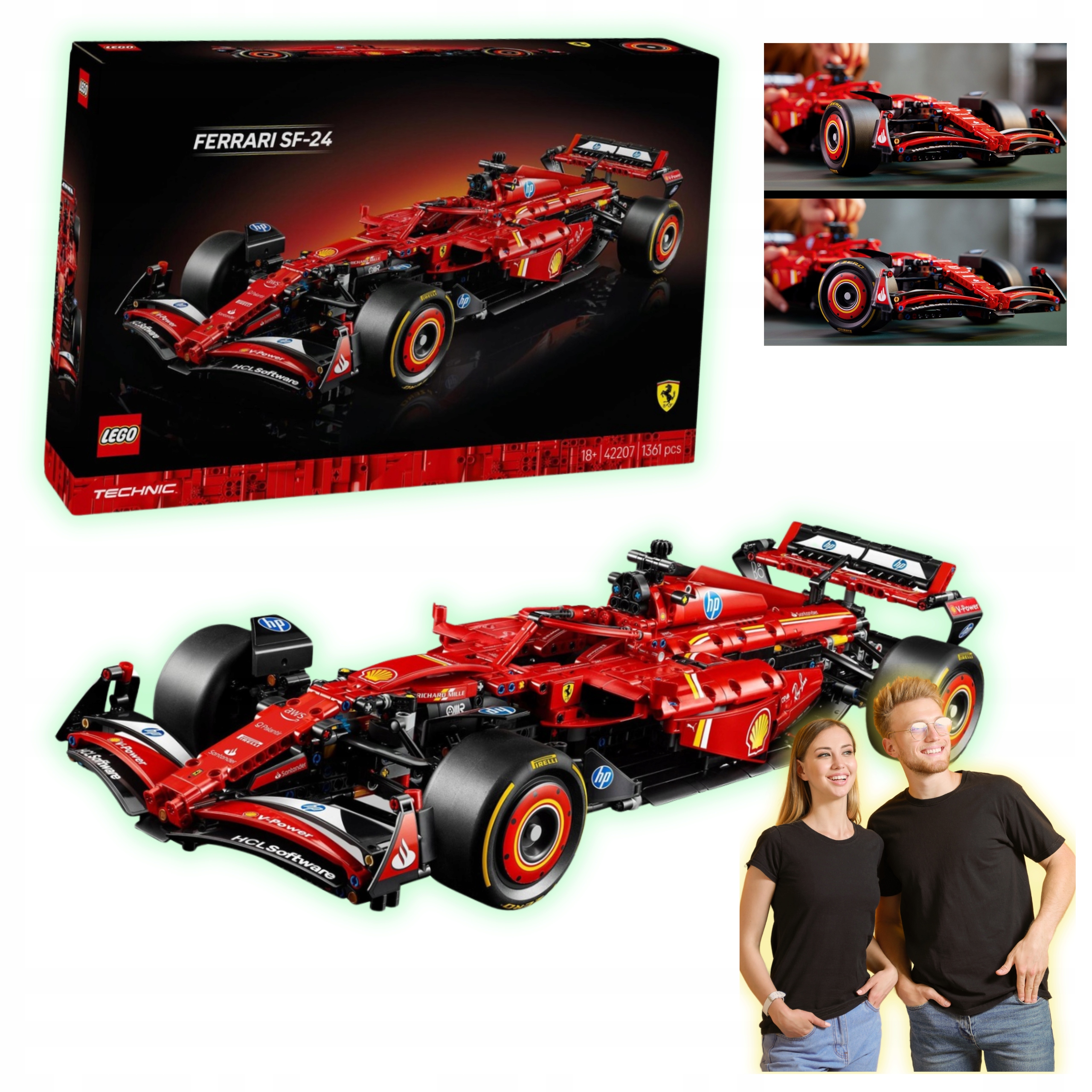 Lego(r) Technic 42207 Formule F1 Ferrari SF-24 Dárek