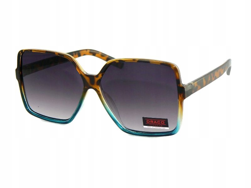 

Muchy Okulary Przeciwsnoneczne Duże Panterki UV400