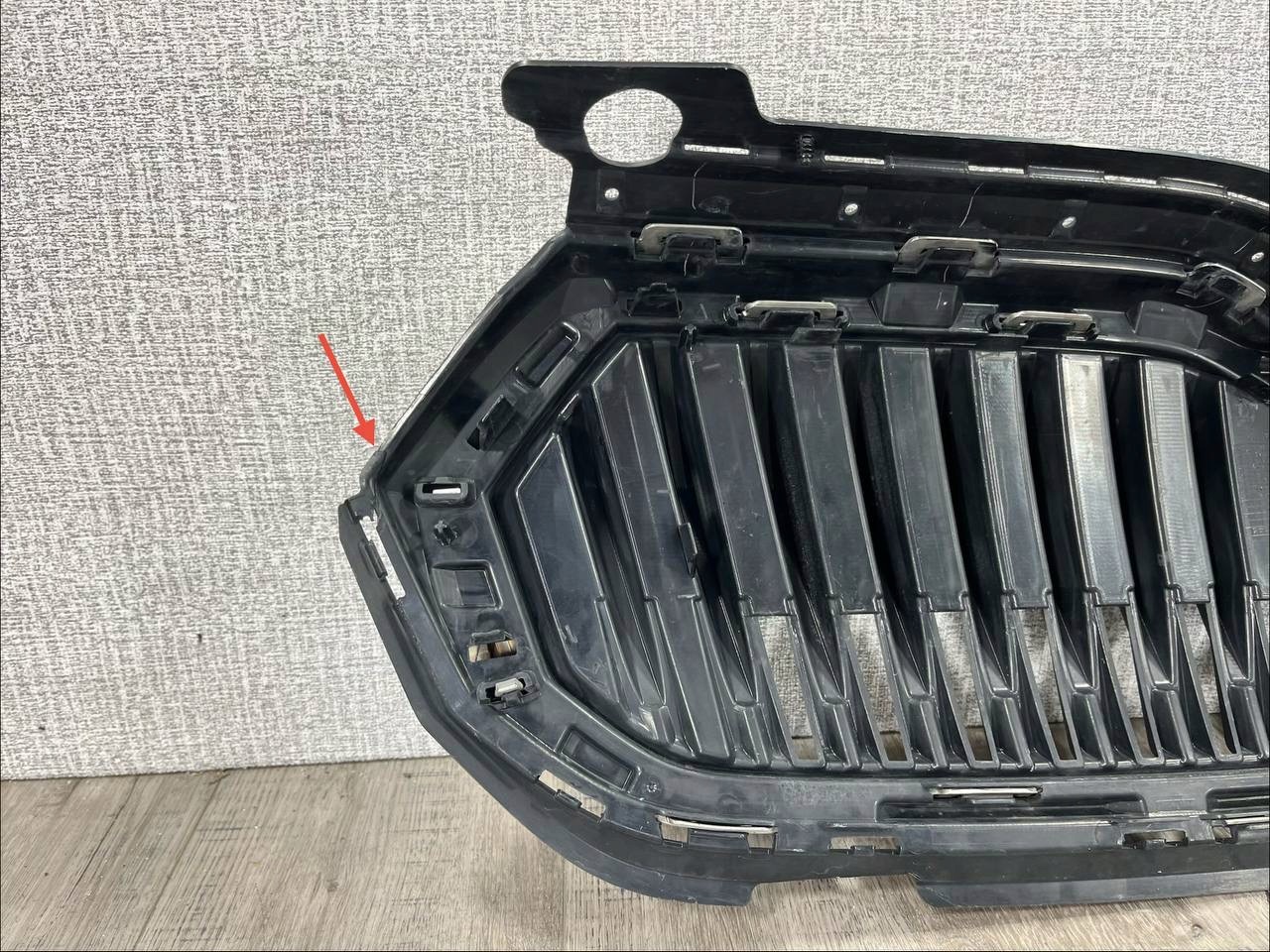 SKODA FABIA IV 2021-> grill grille bumper front 6VA853653