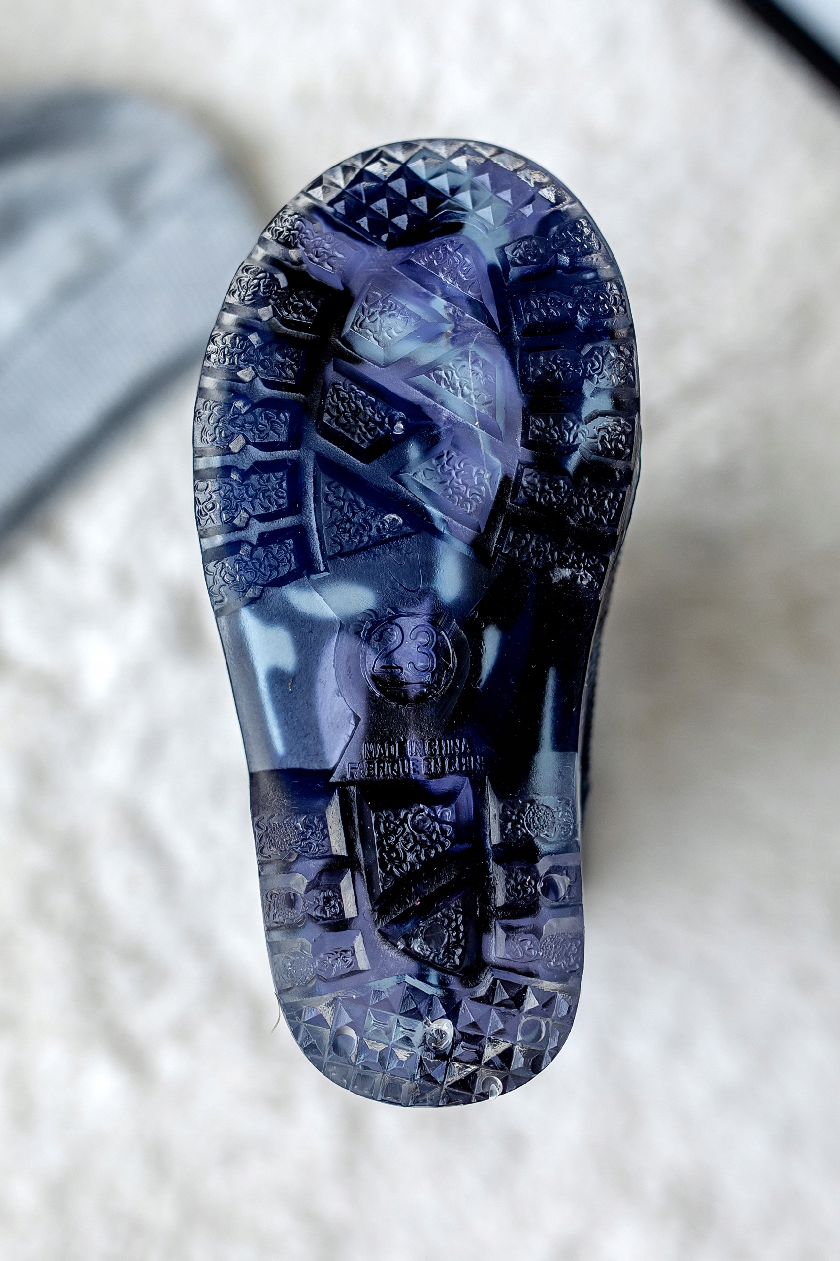 Kalosze GUMOWCE dziecięce granatowe WOJTYŁKO (30) Bohater / Bajka / Licencja Inny