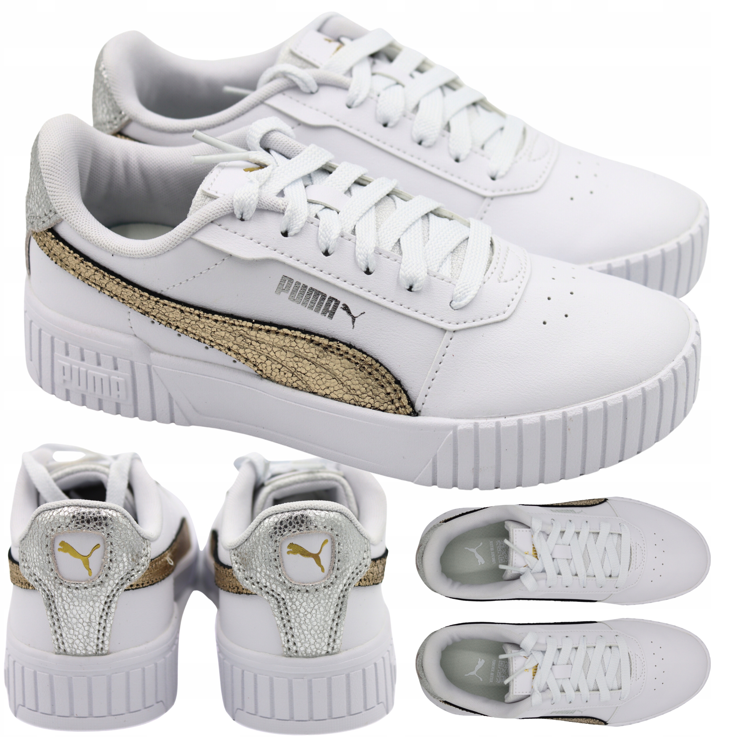 Puma Carina 2.0 Metallic Shine dámské sportovní pohodlné 395096 01 vel. 36