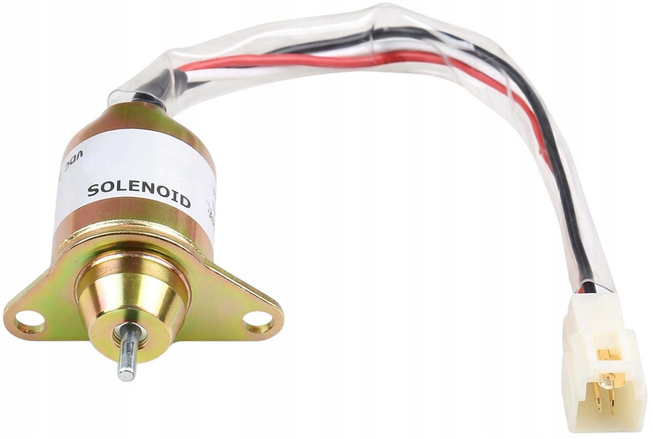 Cívka hašení solenoid Yanmar 3TNV 4TNV hasák elektroventil motoru