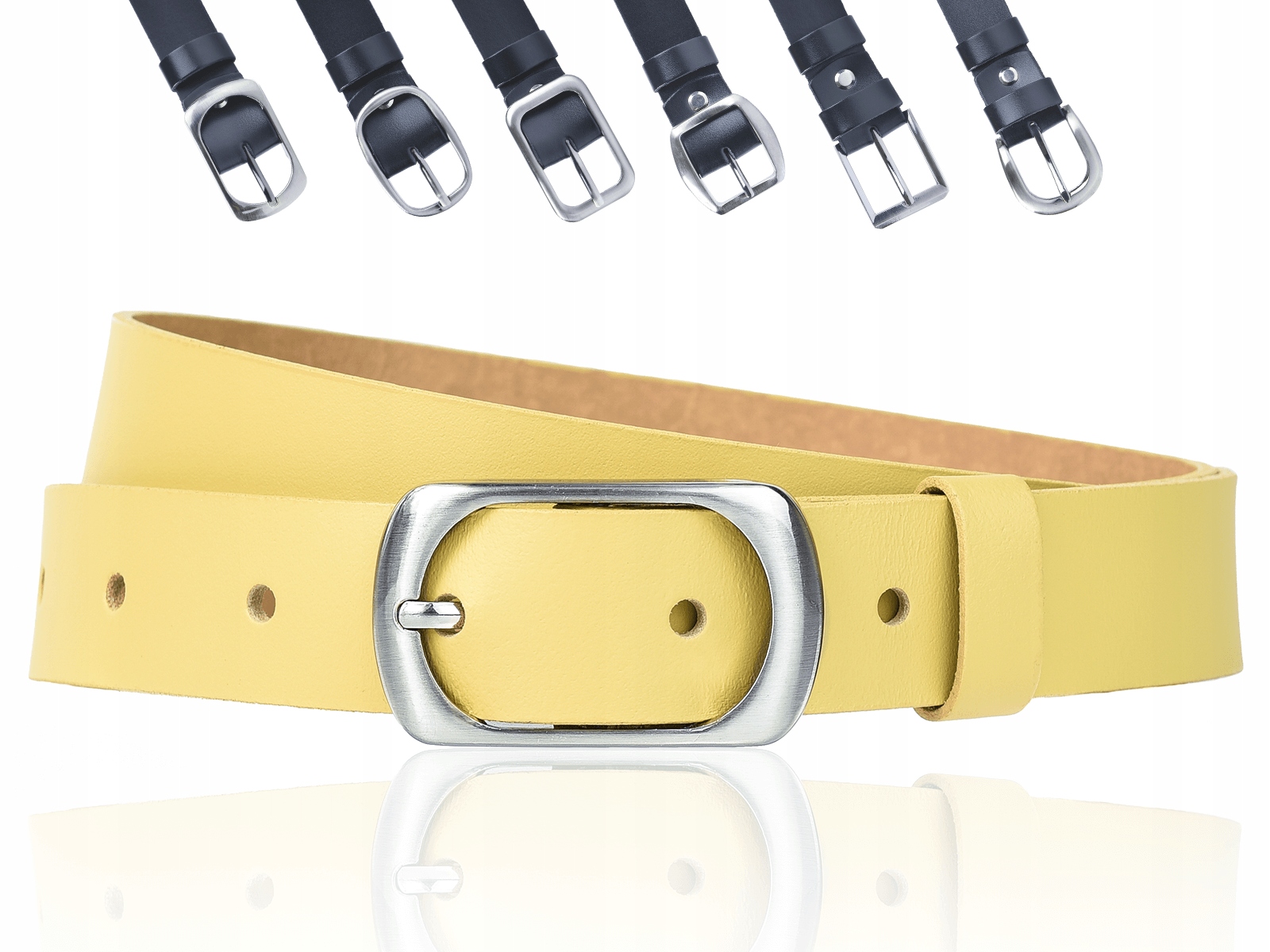 

Pasek do spodni Sepher Musztardowy 3cm S (105cm)