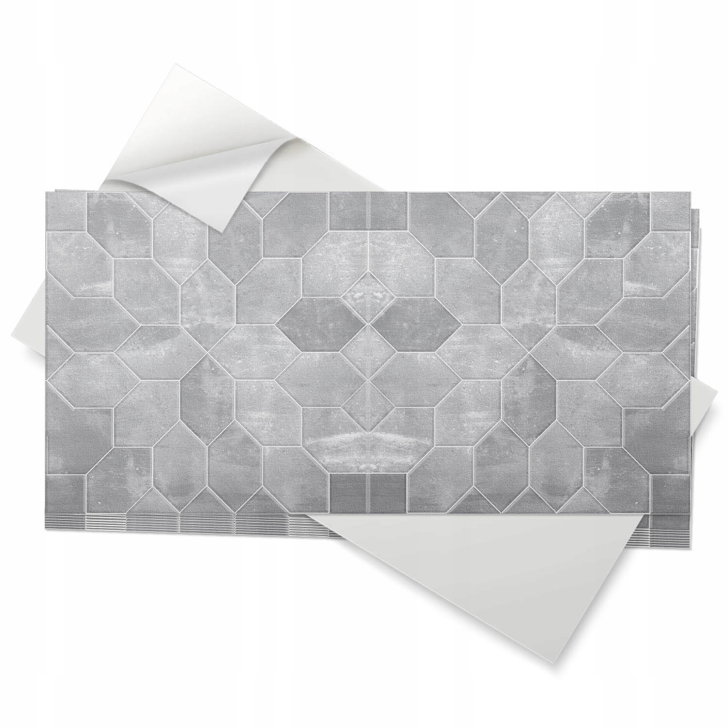 Balíček dlaždic Vinyl Pvc 10 ks 40x20 cm Hexagonální vzor v mozaice