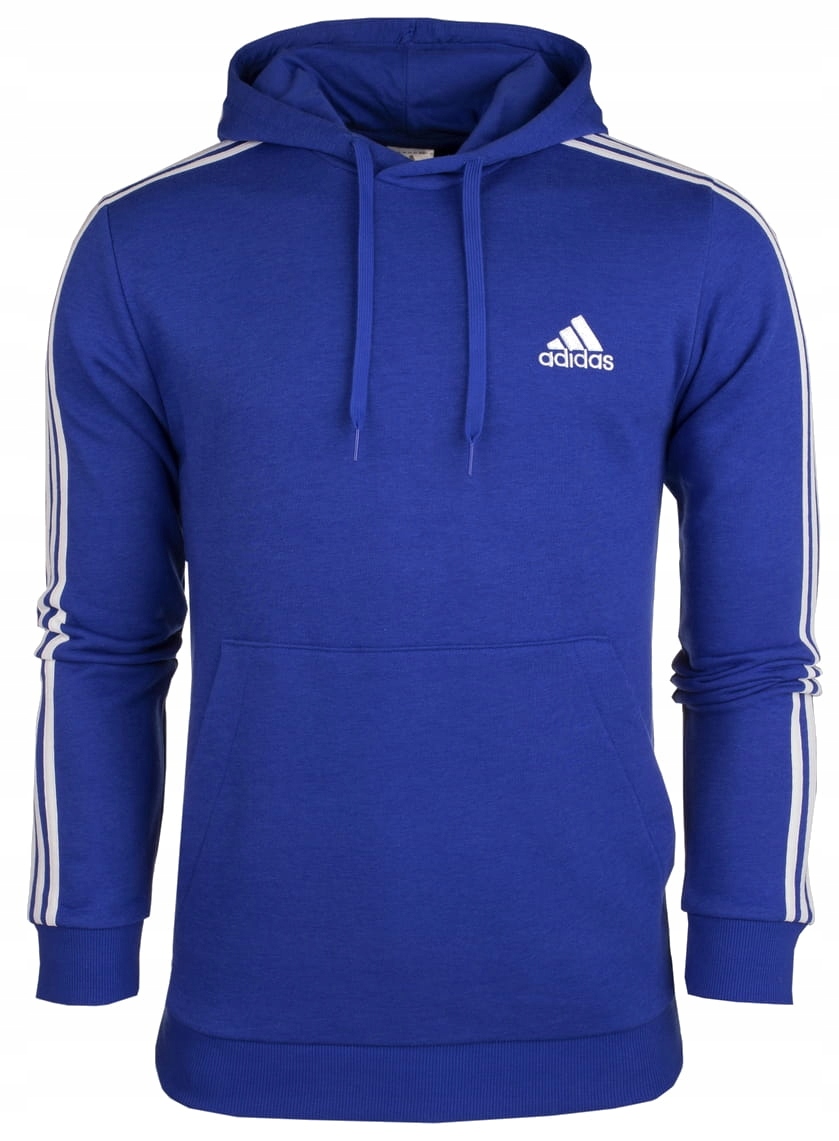 Pánská Mikina adidas Essentials Kapucí Klokanka Sportovní mikina Modrá S