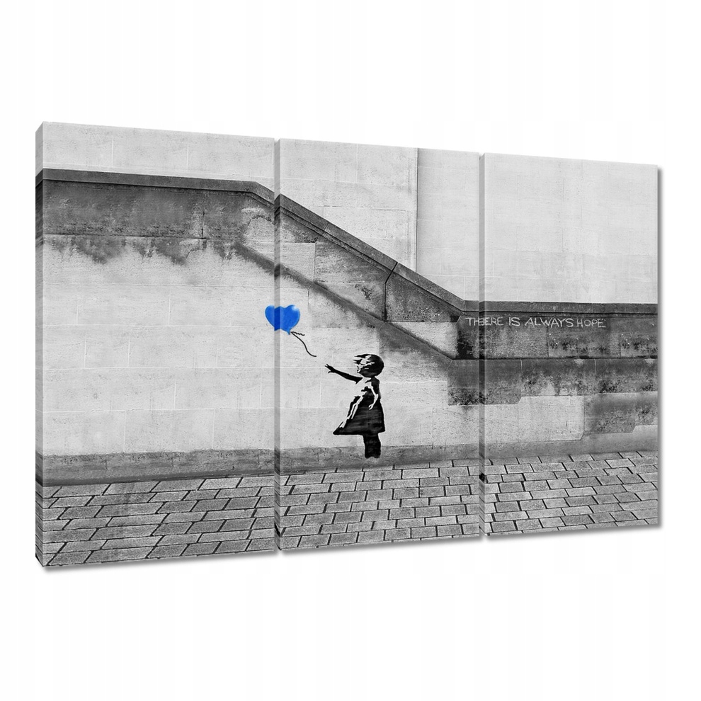 

Obraz 120x80 Banksy There is always hope