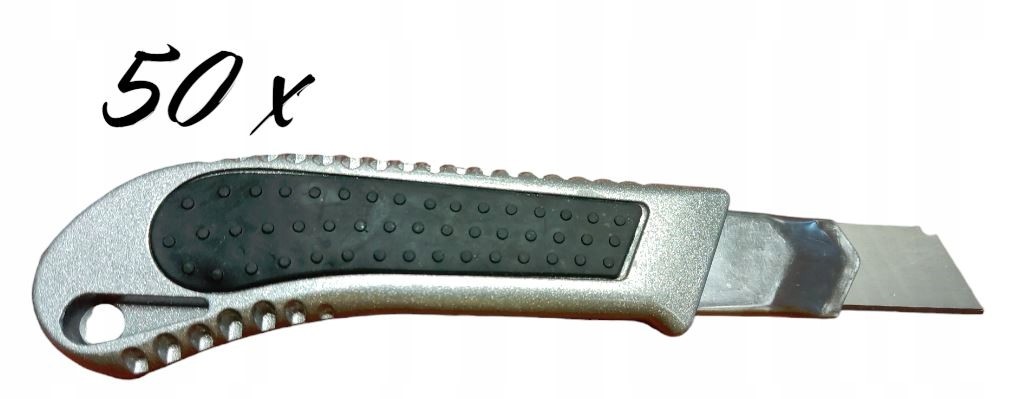 Nůž na odlamovací čepele 18 mm na tapety kovový Tapeciak Nůž Kormax