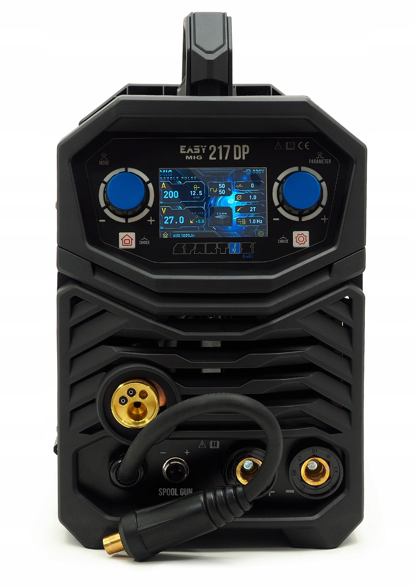 Spawarka SPARTUS EasyMIG 217 DP Easy MIG Dual Puls 217DP Półautomat Kod producenta EASYMIG217DP-PAK-15-3_pakiet2
