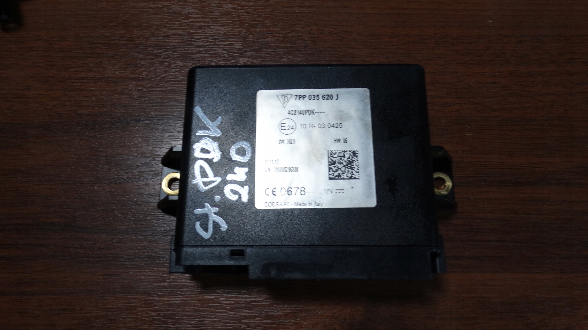 IDEALNY module control unit PDC PORSCHE PANAMERA 970 1 9