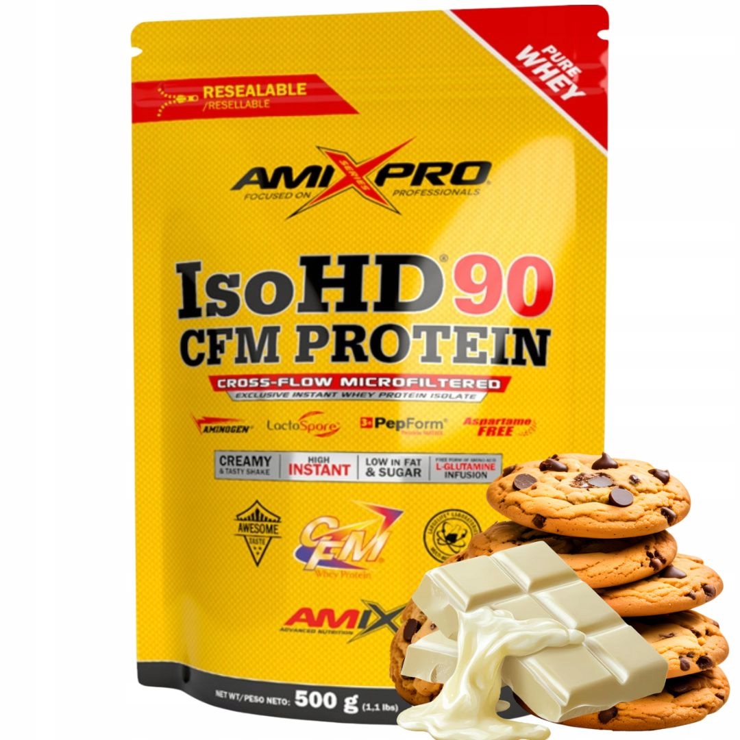 Amix Isohd 90 Cfm Protein 500G izolát ketogenní protein hmota Keto