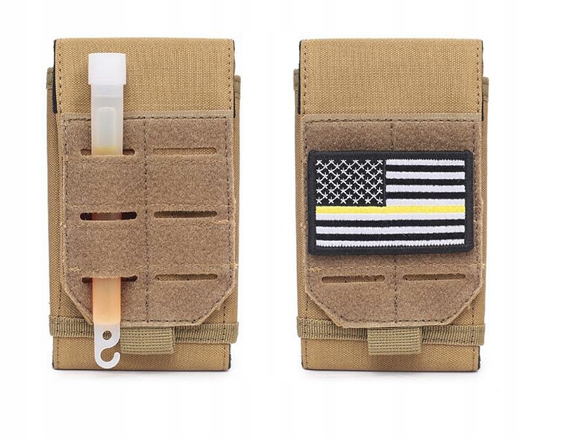 ETUI FUTERAŁ POKROWIEC WOJSKOWY SASZETKA COYOTE Wzór dominujący bez wzoru