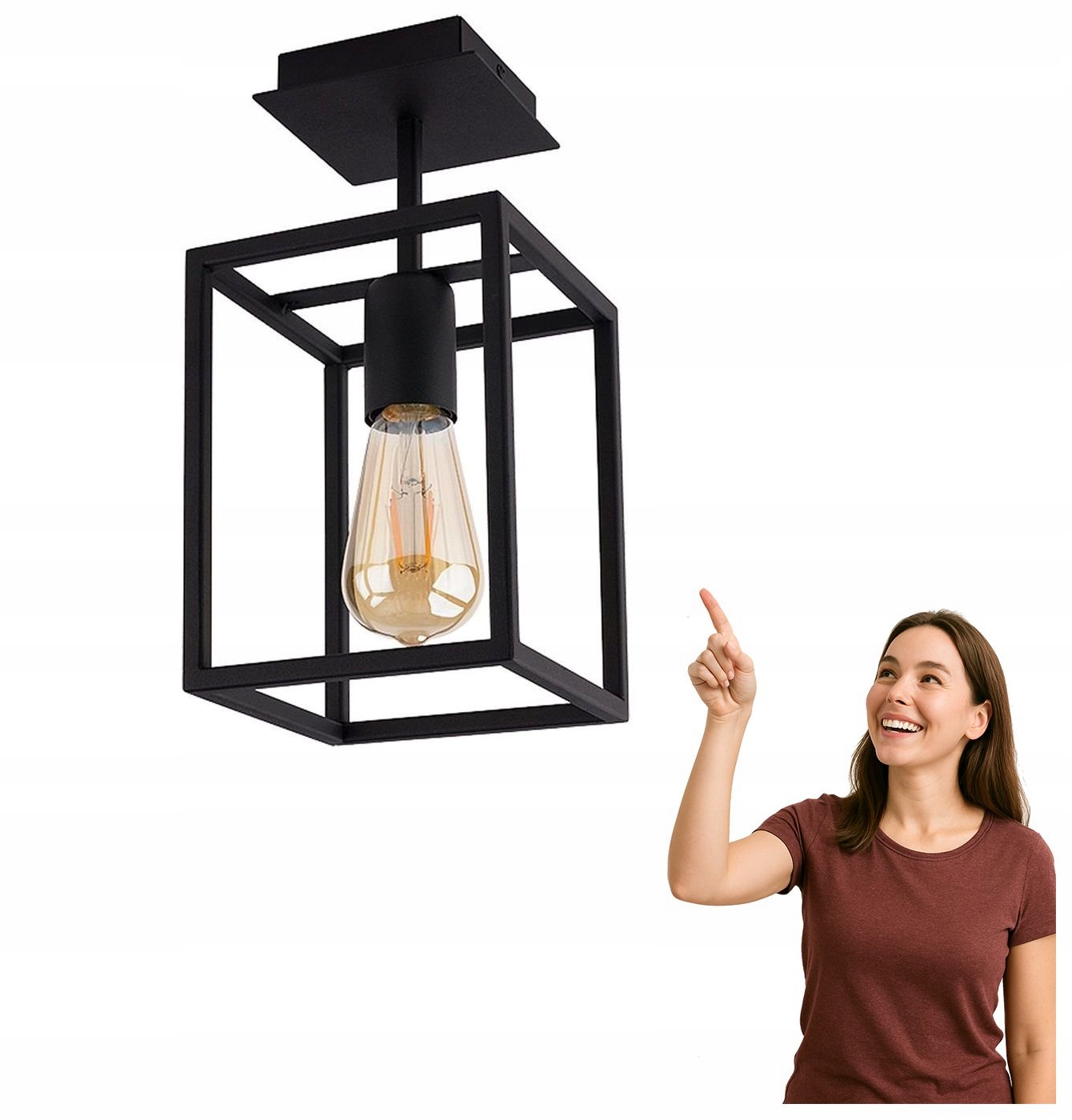 Stropná lampa Crate I 9045 Nowodvorski