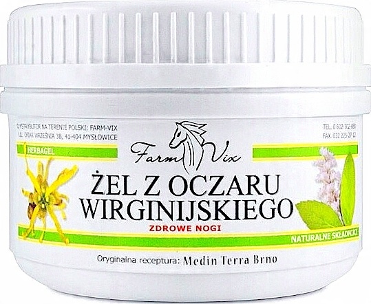 

Żel Z Oczaru Wirginijskiego 350 ml Farm-vix
