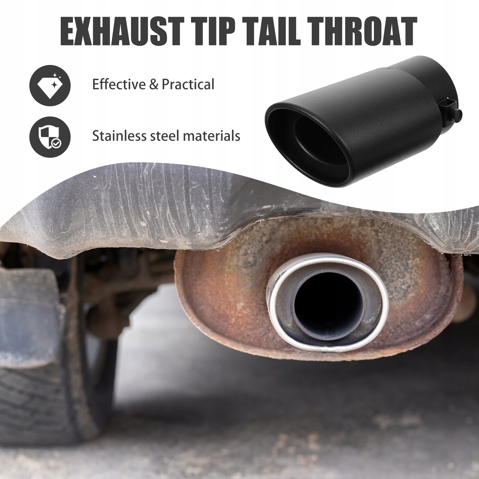 RURA WYDECHOWA SAMOCHODU STAL NIERDZEWNA Rodzaj inny