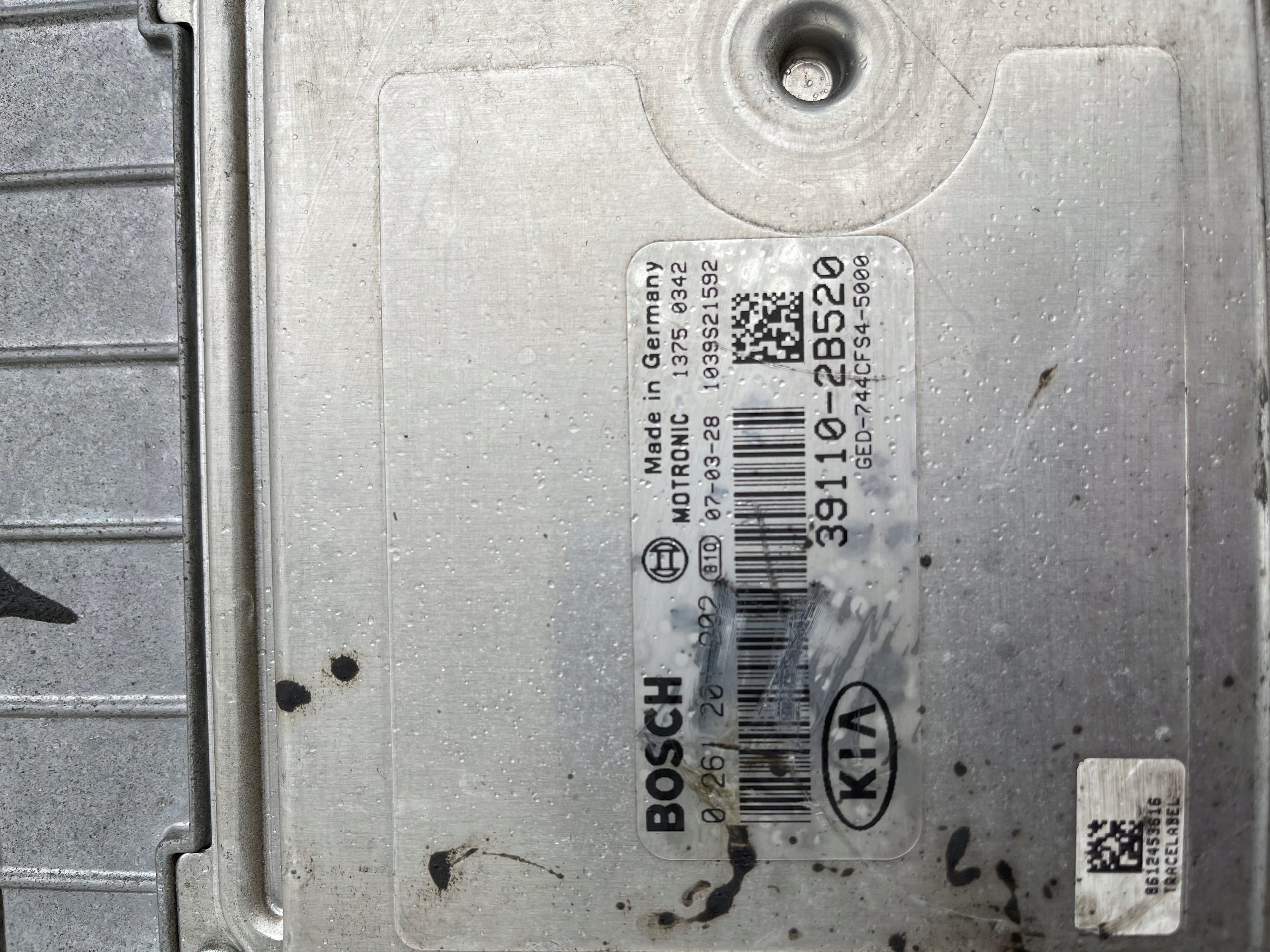 COMPUTER CENTRALINA 39110-28520 KIA CEED E 1.4 16V