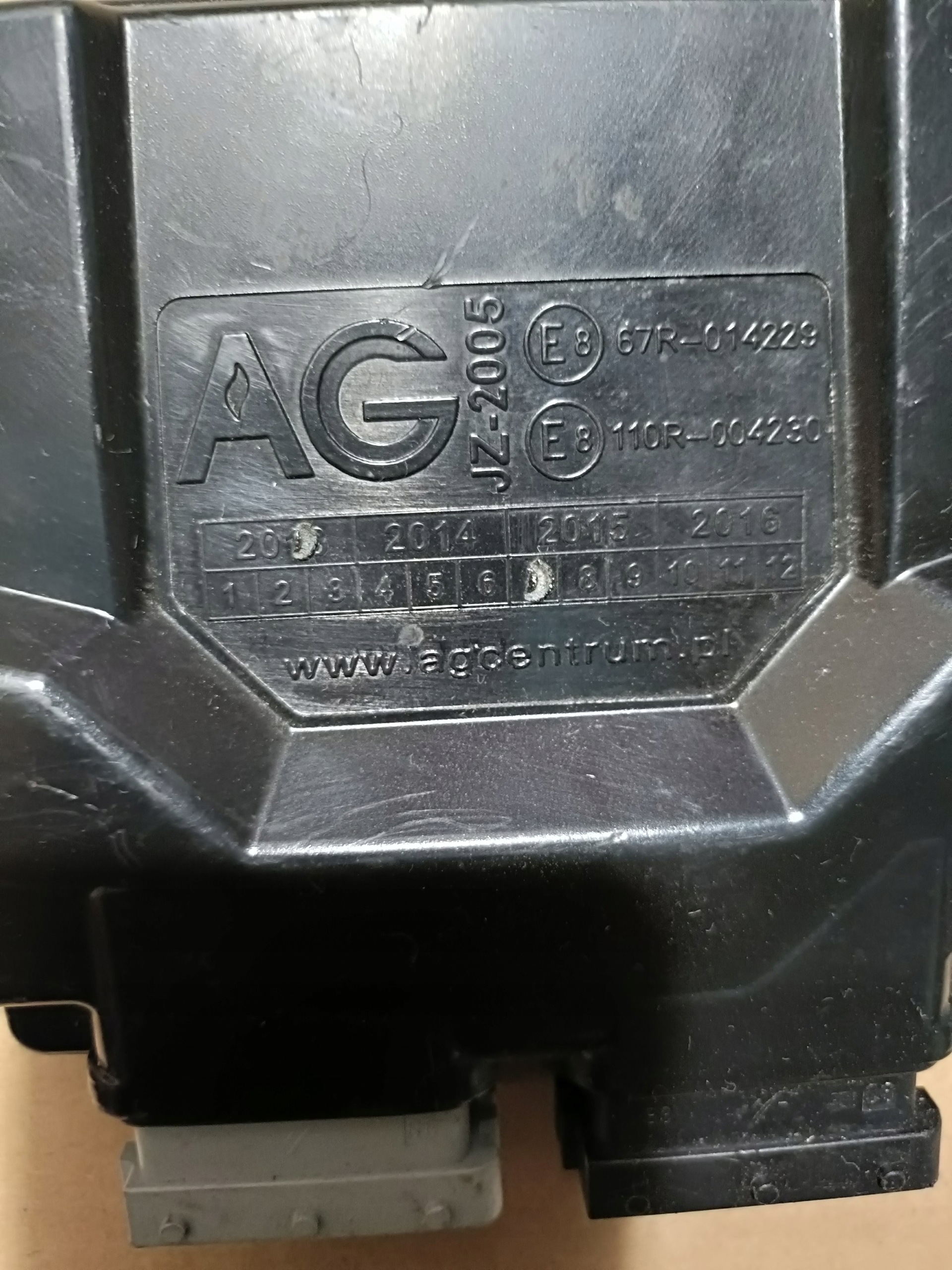 řídící jednotka AG JZ-2005