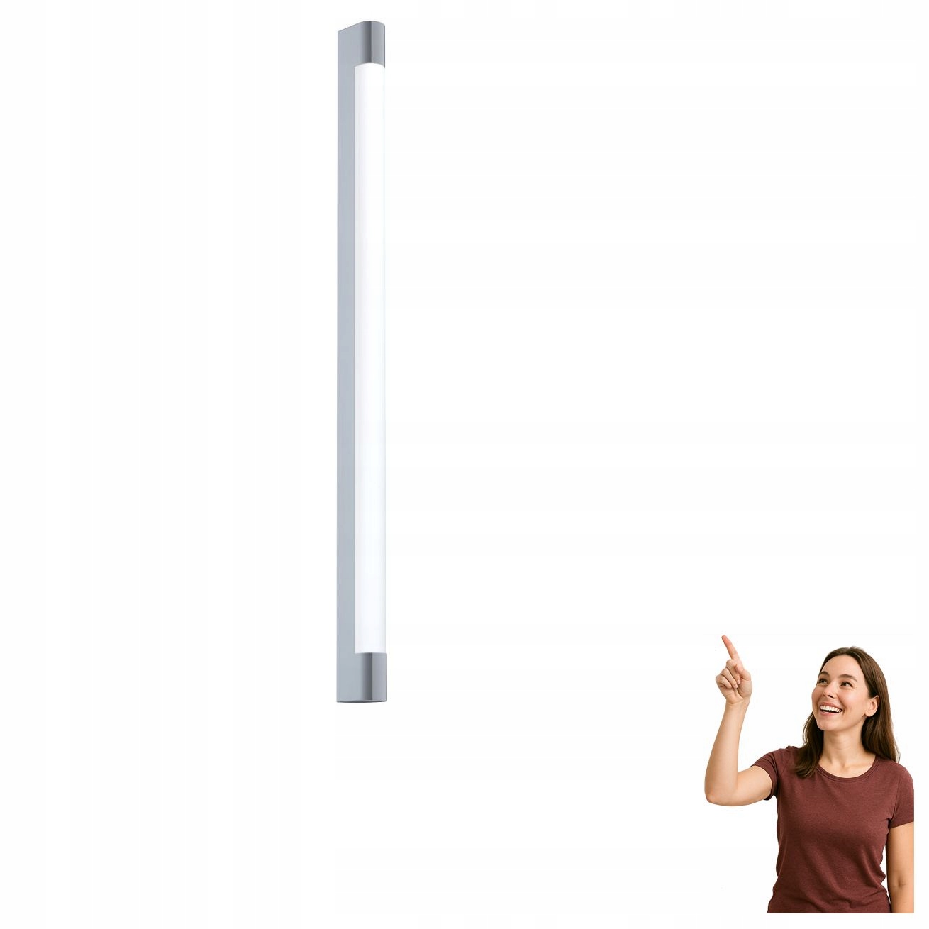 Kúpeľňová nástenná lampa nad zrkadlo Led 8W/16W Tragacete 98444 Eglo